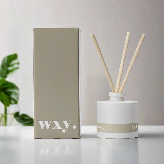 Bed Reed Diffuser - Warm Musk + Black Vanilla - 100ml - Wxy