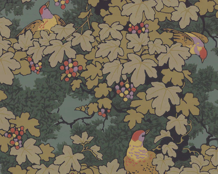 Little Greene Wallpaper - Vine Verde