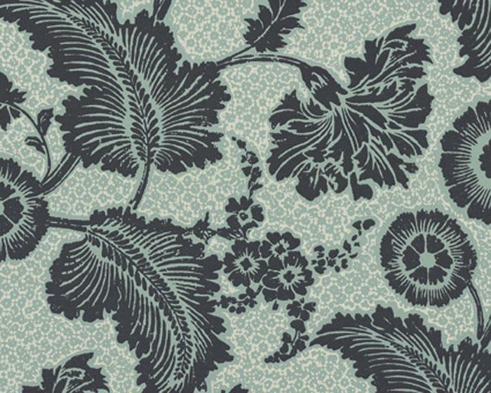 Little Greene Wallpaper - Piccadilly Mock Green