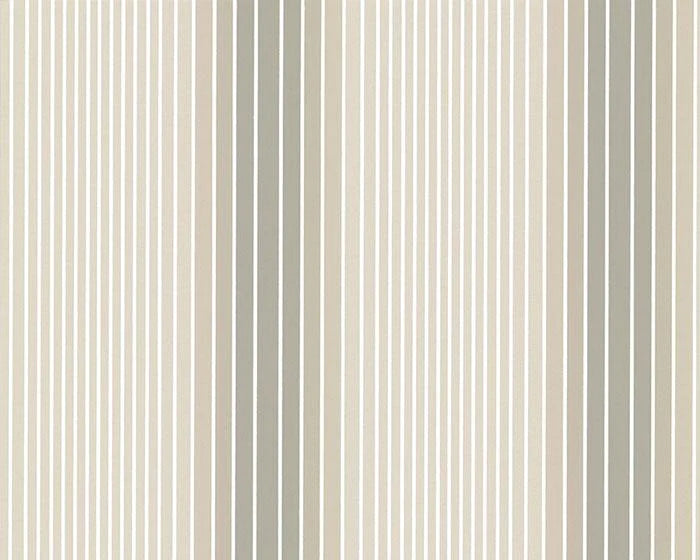 Little Greene Wallpaper - Ombre Stripe Soapstone/Doric