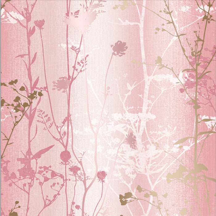 Graham & Brown Wild Flower Coral Wallpaper