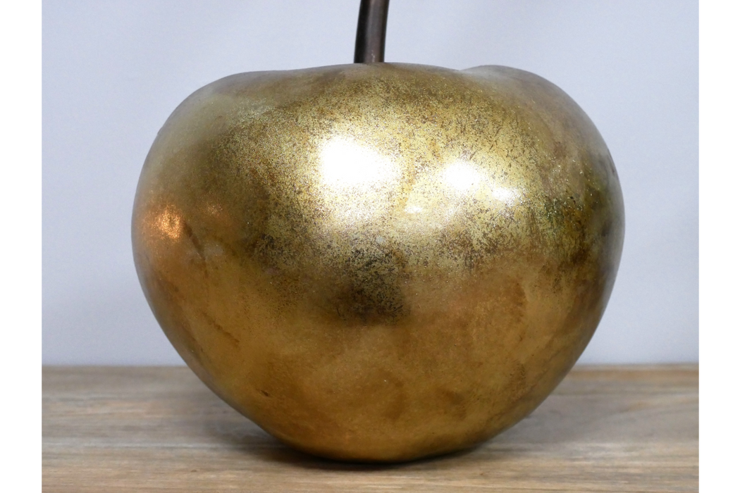 Large Gold Cherry Ornament – Glamorous Decorative Accent