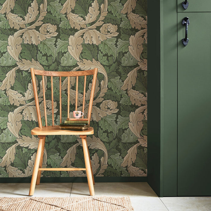 William Morris At Home Wallpaper - Acanthus - Neutral