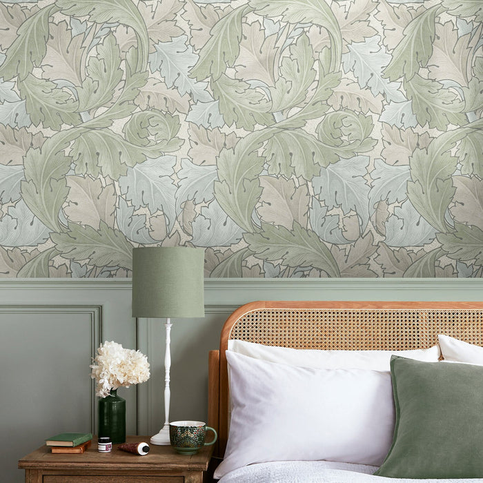 William Morris At Home Wallpaper - Acanthus - Neutral