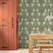 William Morris At Home Wallpaper - Pimpernel - Green