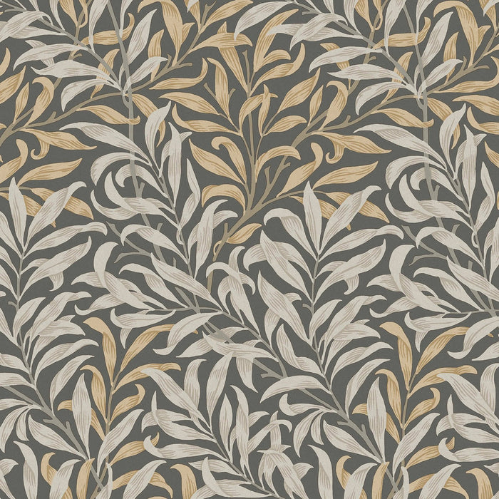 William Morris At Home Wallpaper - Willow Bough - Charcoal