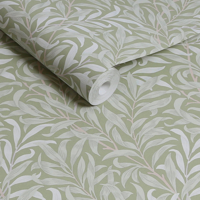 William Morris At Home Wallpaper - Willow Bough - Sage