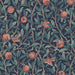 William Morris At Home Wallpaper - Bird & Pomegranate - Navy Blue