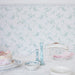 Shabby Chic Wallpaper by Rachel Ashwell - Butterflies - Duck Egg