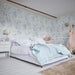 Shabby Chic Wallpaper by Rachel Ashwell - Romantic Rose - Blue