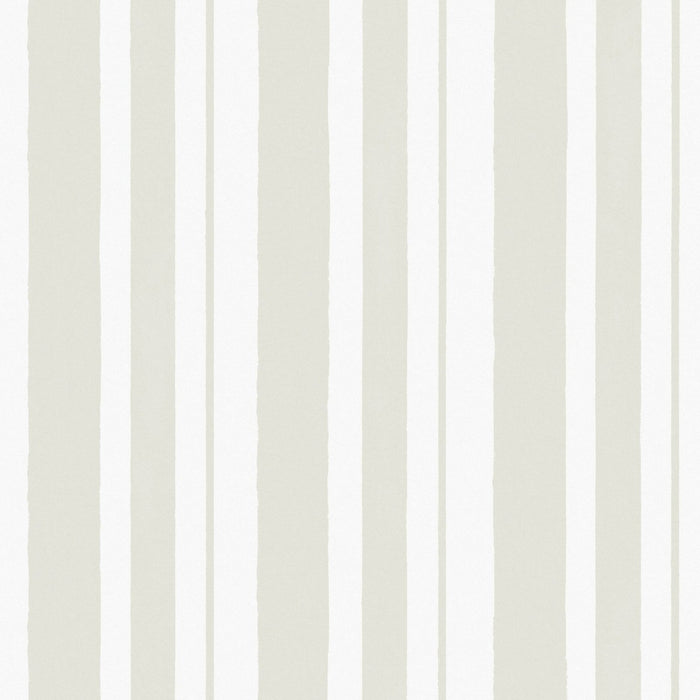 Shabby Chic Wallpaper by Rachel Ashwell - Watercolour Stripe - Sage