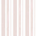 Shabby Chic Wallpaper by Rachel Ashwell - Watercolour Stripe - Pink