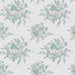 Shabby Chic Wallpaper by Rachel Ashwell - Rose Blossom - Teal