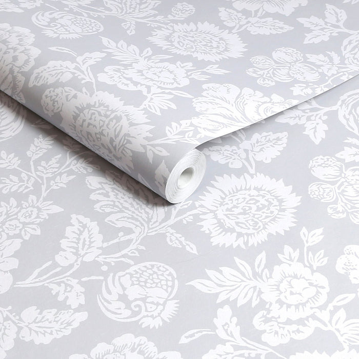 Shabby Chic Wallpaper by Rachel Ashwell - Stipple - Grey