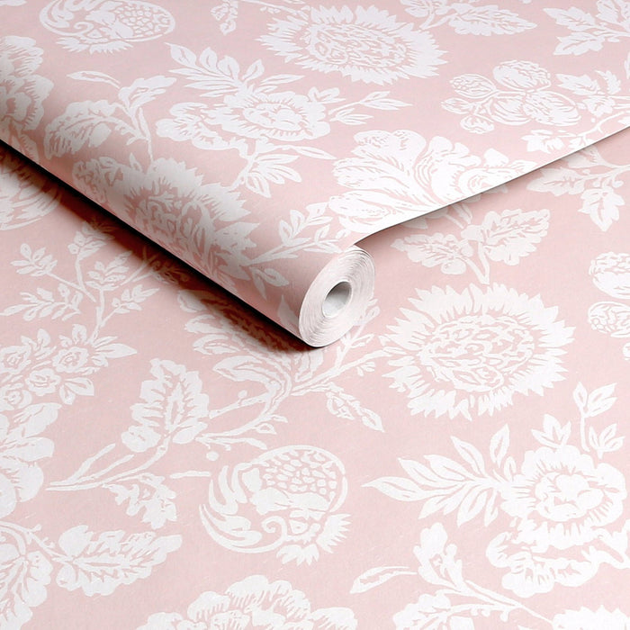 Shabby Chic Wallpaper by Rachel Ashwell - Stipple - Pink