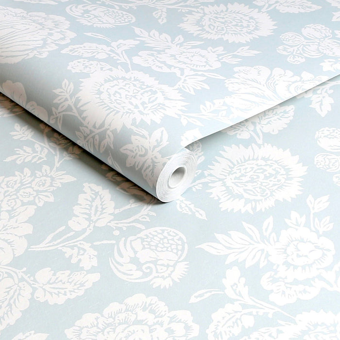 Shabby Chic Wallpaper by Rachel Ashwell - Stipple - Blue