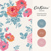 Cath Kidston Wallpaper - Archive Rose Blue & Pink