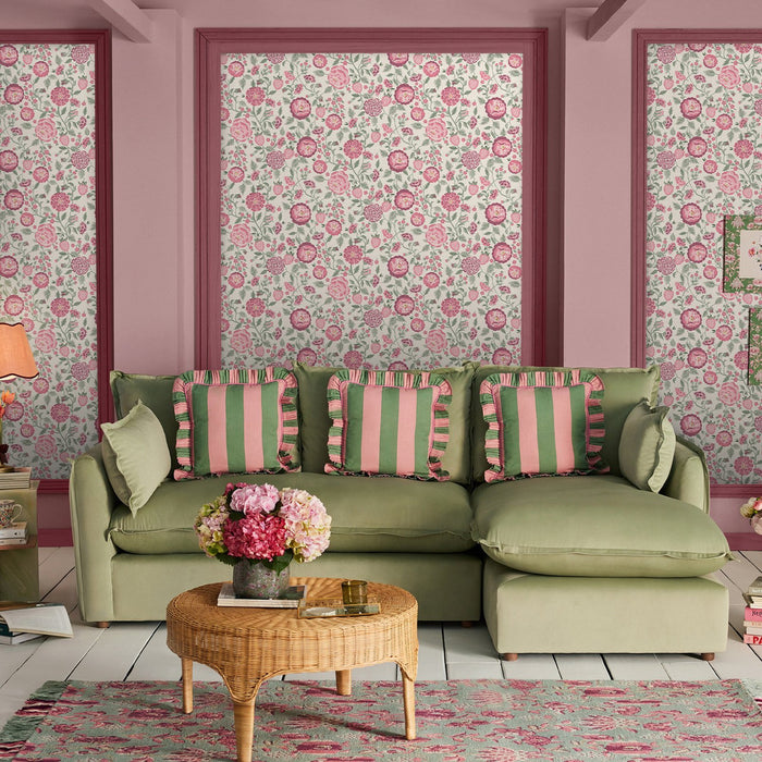 Cath Kidston Wallpaper - Strawberry Garden Rose