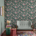 Cath Kidston Wallpaper - Garden Rose Green