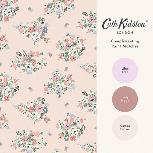 Cath Kidston Wallpaper - Clifton Floral - Pink