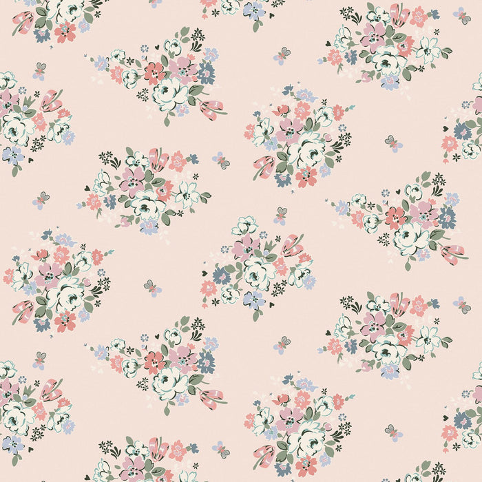 Cath Kidston Wallpaper - Clifton Floral - Pink