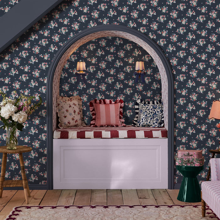 Cath Kidston Wallpaper - Clifton Floral - Cream