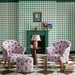 Cath Kidston Wallpaper - Painted Gingham - Green