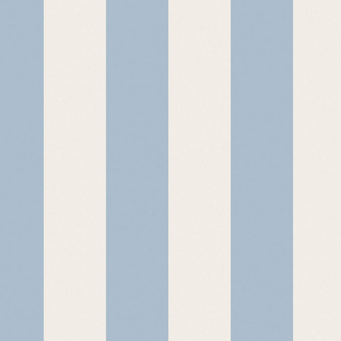 Cath Kidston Wallpaper - Canopy Stripe - Blue