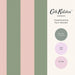 Cath Kidston Wallpaper - Canopy Stripe - Green & Pink