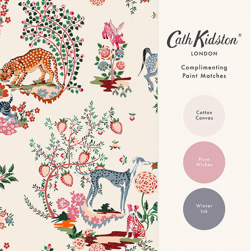 Cath Kidston Wallpaper - Painted Kingdom - Natural