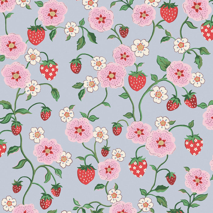 Cath Kidston Wallpaper - Strawberry Spring - Multi