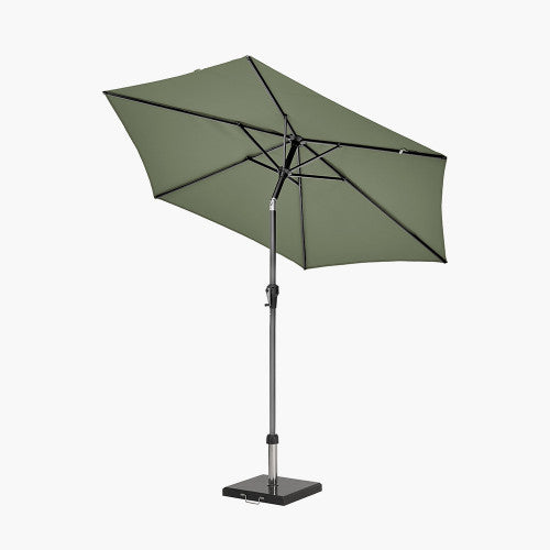 Riva Garden Parasol, 2.5m, Round, Olive