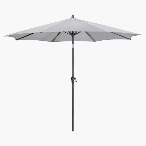 Riva Garden Parasol, 3m Round, Luna Grey ( Due Back In 15/02/25 )