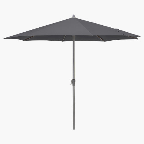 Riva Garden Parasol, 3.5m Round, Anthracite Grey