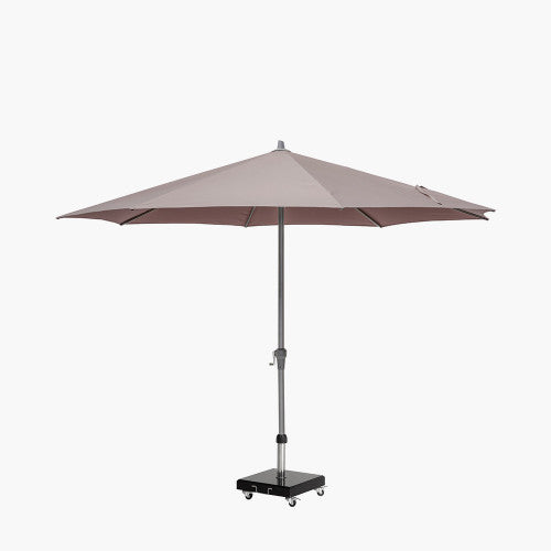 Riva Garden Parasol, 3.5m Round, Taupe