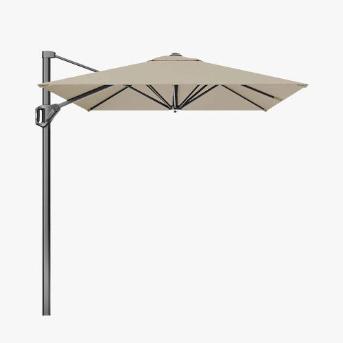 Voyager Garden Parasol, 3m x 2m Rectangular, Champagne, Free Arm ( Due In 15/02/25 )