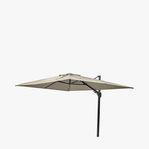 Challenger T2 Garden Parasol, 3.5 x 2.6m, Champagne, Free Arm ( Due Back In 15/02/25 )