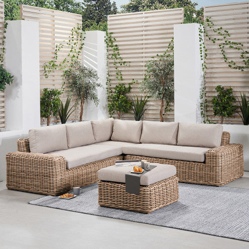 Stafford Garden Furniture Lounge Corner Set Natural Rattan Decor Interiors Decor Interiors House Home