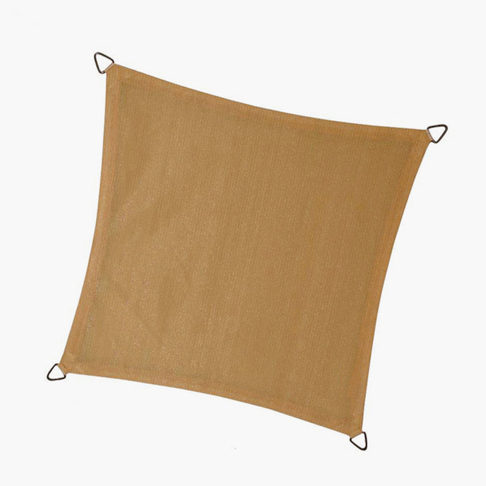 3m x 4m Rectangular Sun Shade Sail, Sand