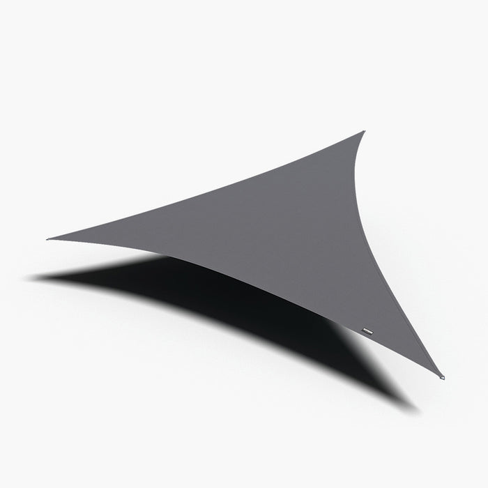 3.6m Triangle Sun Shade Sail, Grey