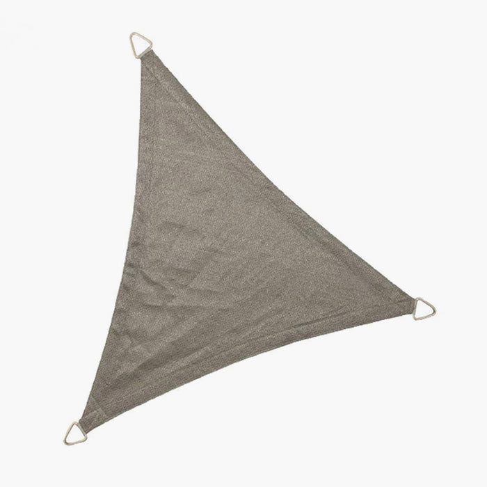 4m Triangle Waterproof Sun Shade, Sail Grey