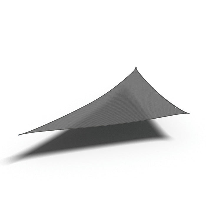 5m Triangle Sun Shade Sail, Grey