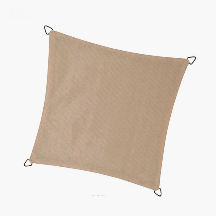 3.6m Square Sun Shade Sail, Sand