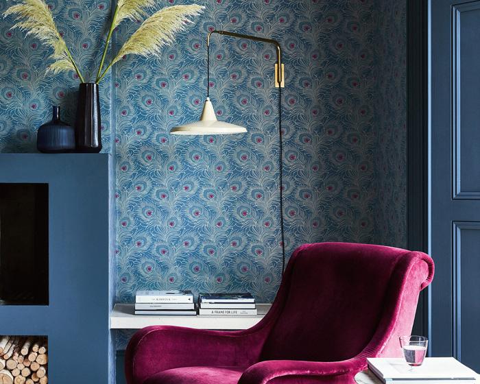 Little Greene Wallpaper - Carlton House Terrace Copper