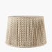 Sonja Taupe Chevron Mushroom Pleat Shade