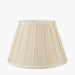 Ragnhild Almond Silk Box Pleat Shade