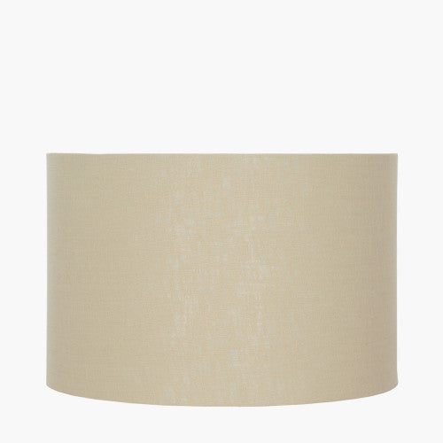 Jacqueline Butterscotch Self Lined Linen Drum Shade