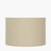 Jacqueline Butterscotch Self Lined Linen Drum Shade