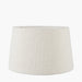 Émilienne White Boucle Tapered Cylinder Shade