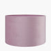 Isaline Blush Velvet Cylinder Shade